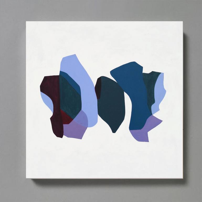 Original Color Field Painting Abstract Painting by Naoko Paluszak