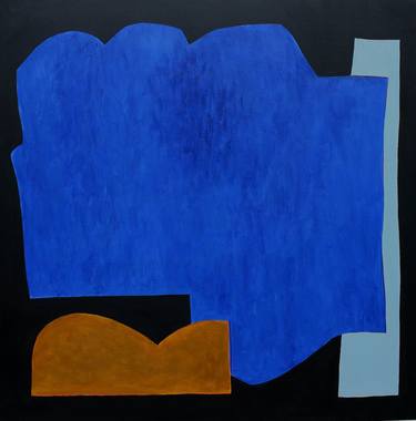 Original Abstract Geometric Painting by Naoko Paluszak