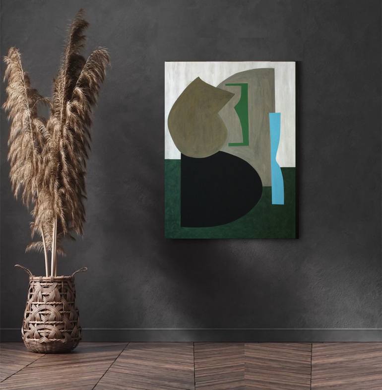 Original Color Field Painting Abstract Painting by Naoko Paluszak