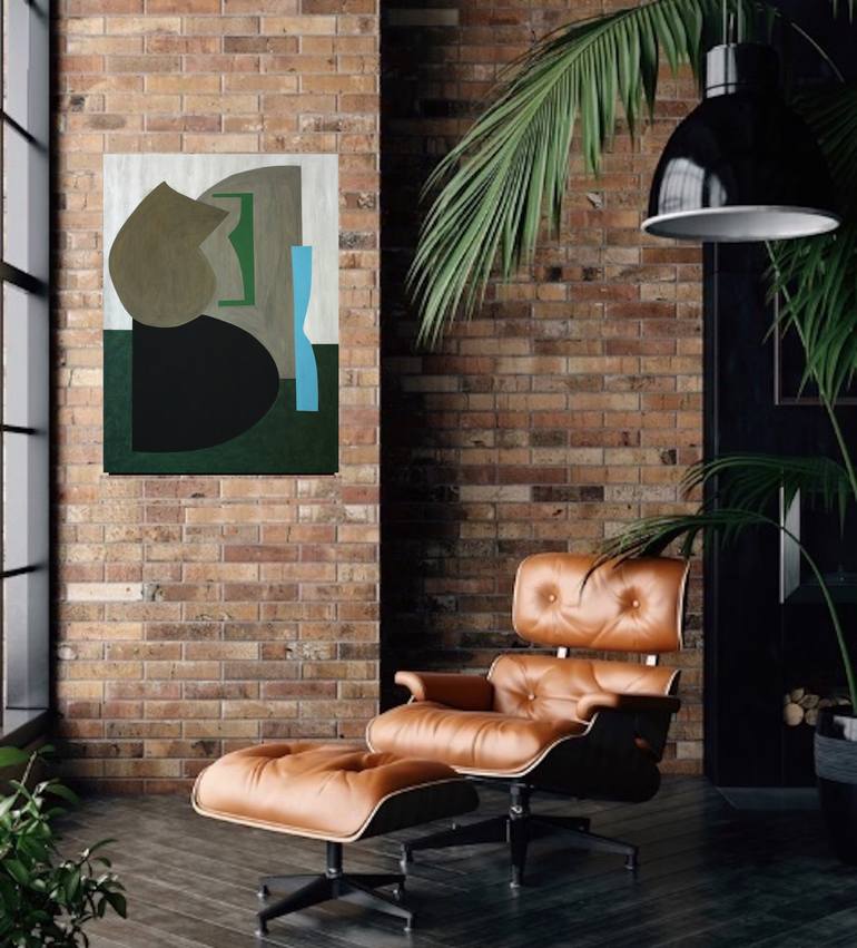 Original Color Field Painting Abstract Painting by Naoko Paluszak
