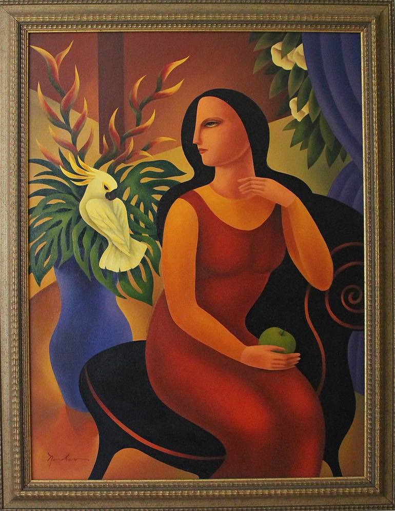 Original Women Painting by Naoko Paluszak