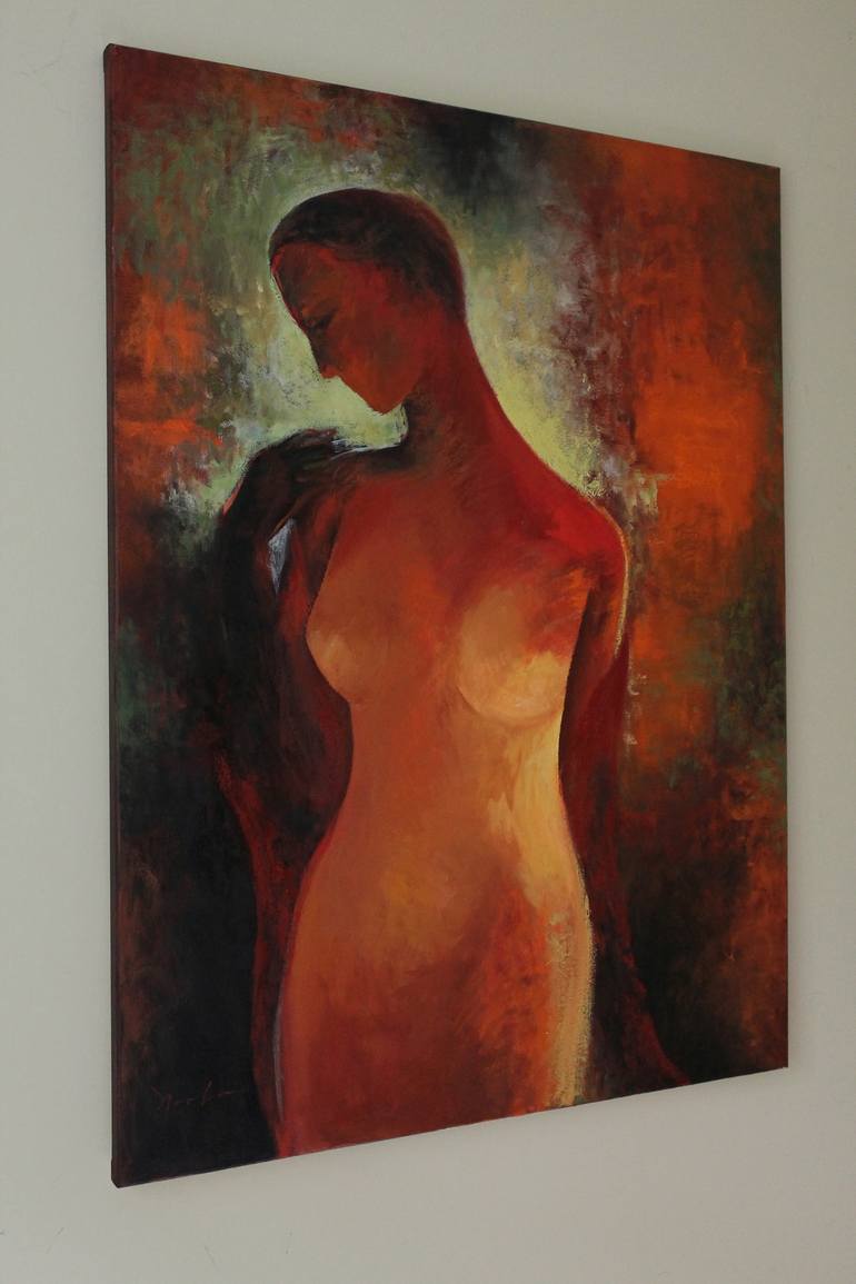 Original Nude Painting by Naoko Paluszak