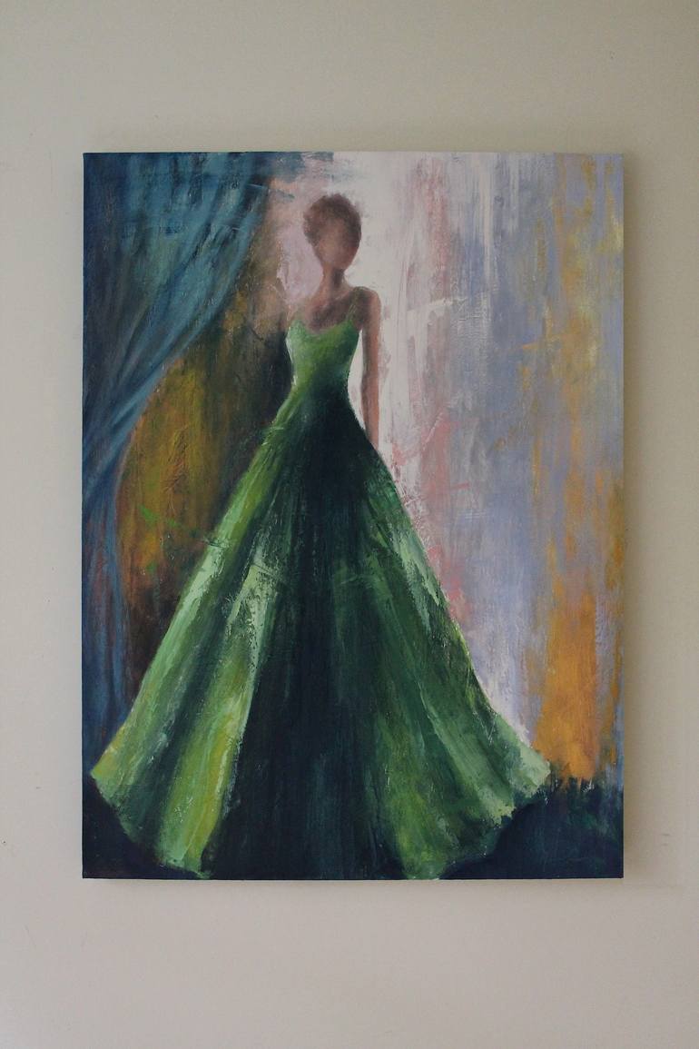 Original Expressionism Women Painting by Naoko Paluszak