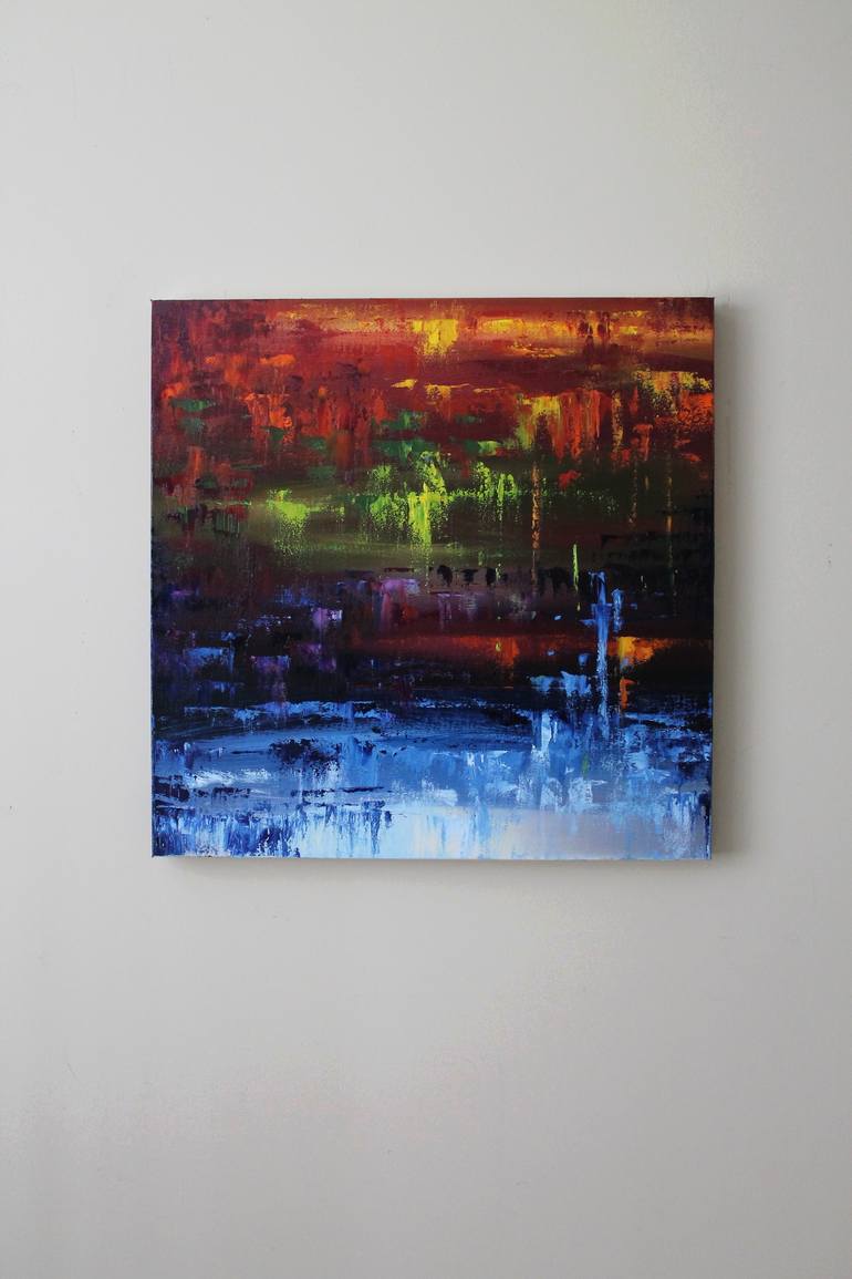 Original Abstract Painting by Naoko Paluszak