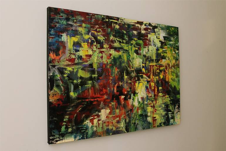 Original Abstract Painting by Naoko Paluszak