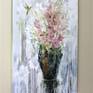 Oil painting on gallery wrapped canvas