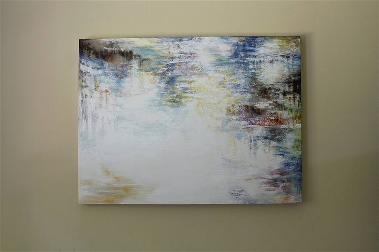 Original Abstract Landscape Painting by Naoko Paluszak