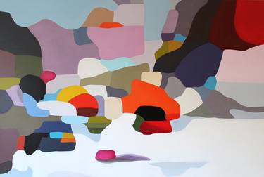 Original Abstract Paintings by Naoko Paluszak