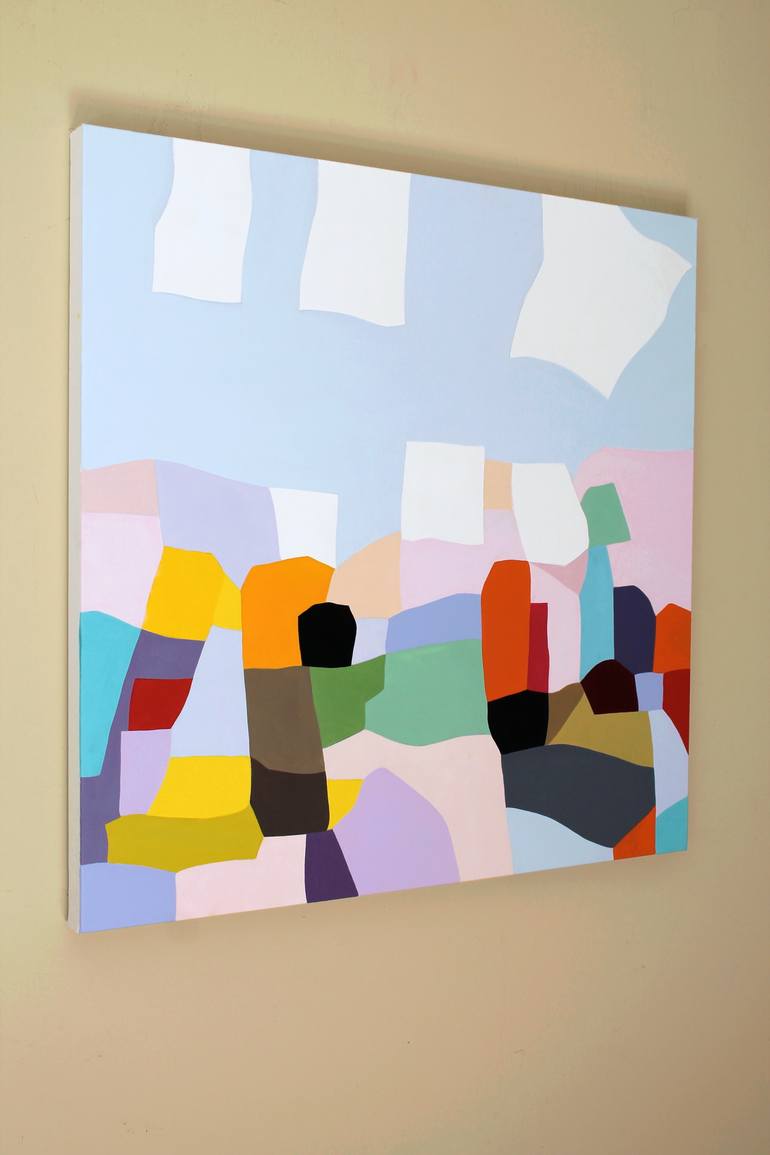 Original Abstract Painting by Naoko Paluszak