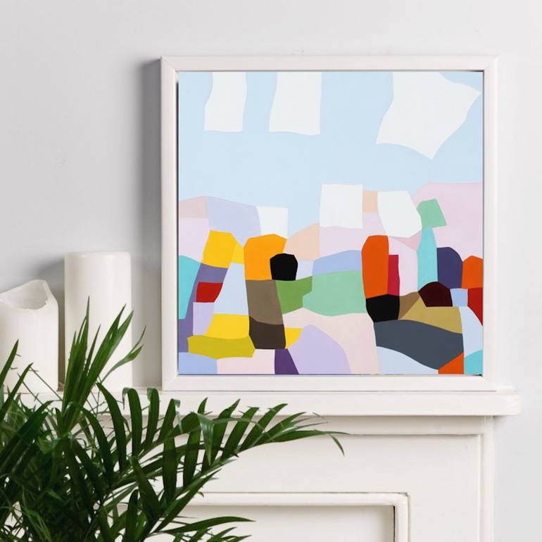 Original Abstract Painting by Naoko Paluszak