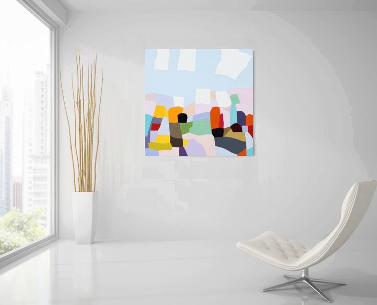 Original Abstract Painting by Naoko Paluszak