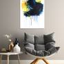 This is "Fancy Odds XXII",  original abstract painting on Gallery wrapped canvas. This painting measures 30 x 24 x 1.5 inches. The sides are painted white and it will be shipped READY TO HANG.