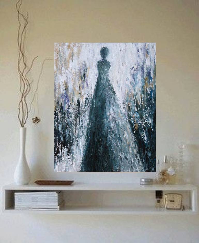 Original Figurative Women Painting by Naoko Paluszak