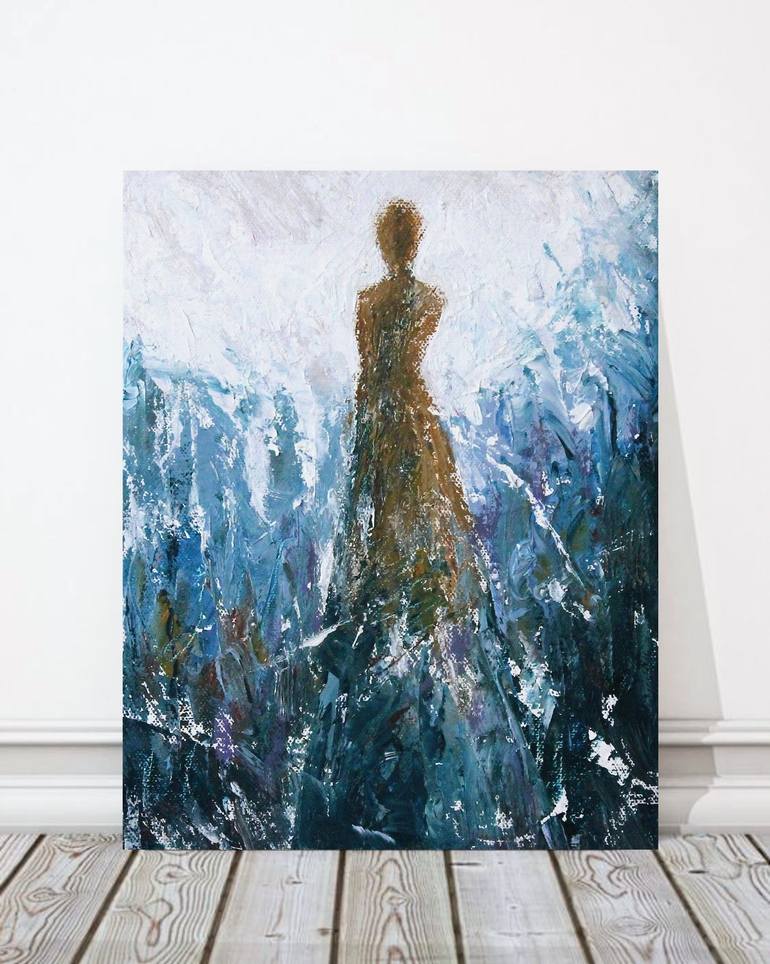 Original Figurative Women Painting by Naoko Paluszak