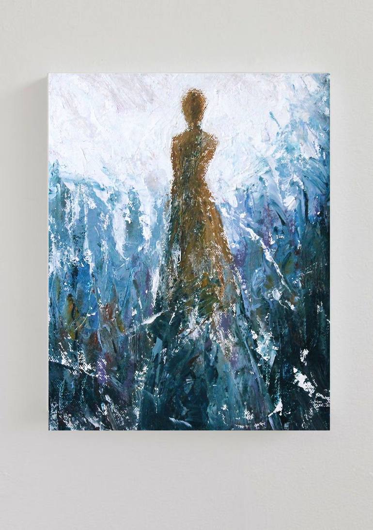 Original Figurative Women Painting by Naoko Paluszak