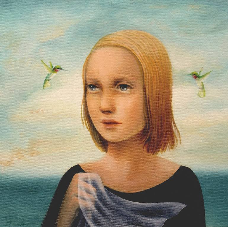 Original Conceptual Women Paintings by Naoko Paluszak