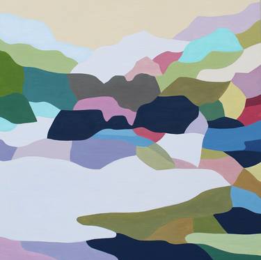 Print of Abstract Landscape Paintings by Naoko Paluszak