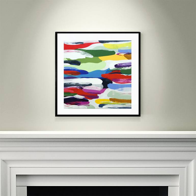 Original Abstract Painting by Naoko Paluszak