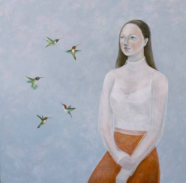 Print of Portrait Paintings by Naoko Paluszak