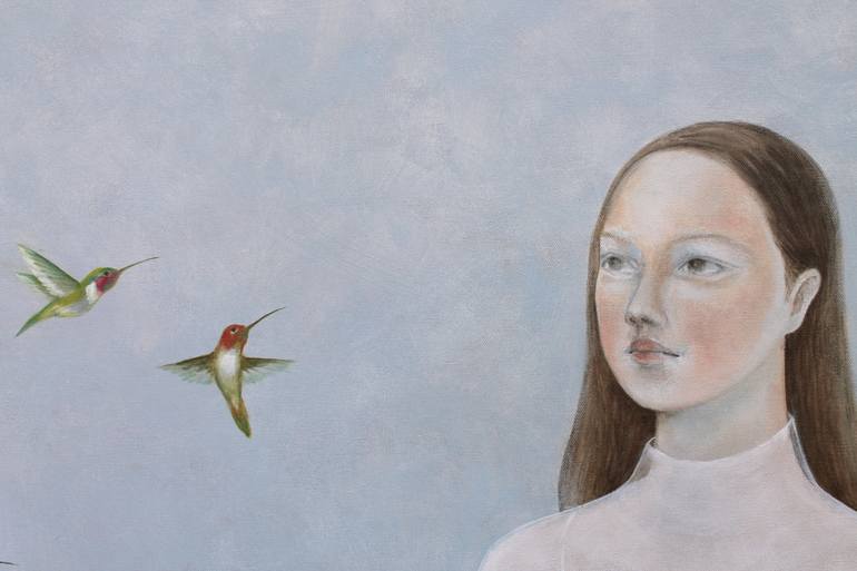 Original Figurative People Painting by Naoko Paluszak