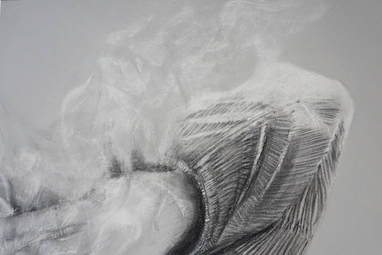 Original Figurative People Drawing by Marcela Avelar