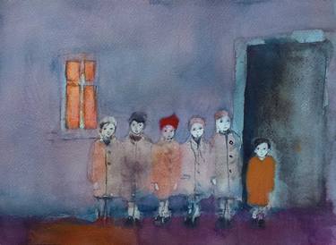 Print of Figurative Kids Paintings by Katarzyna Litwin