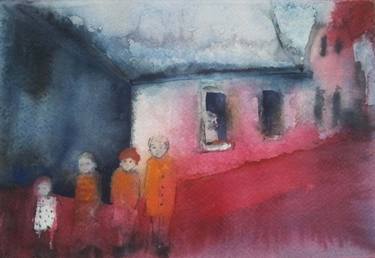 Print of Children Paintings by Katarzyna Litwin