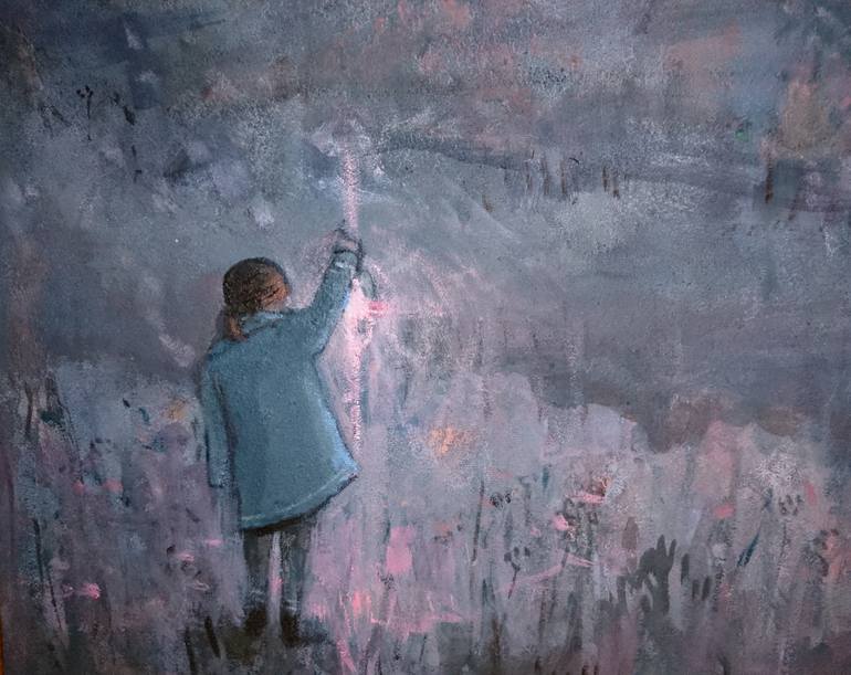 Original Children Painting by Katarzyna Litwin