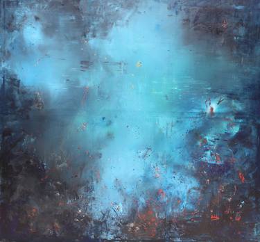 Original Abstract Expressionism Water Paintings by Massimo Onnis