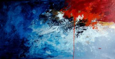 Original Abstract Expressionism Abstract Paintings by Massimo Onnis