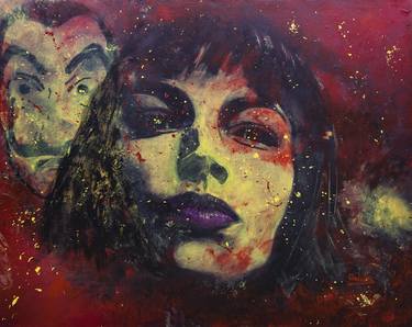 Original Expressionism Pop Culture/Celebrity Paintings by Massimo Onnis