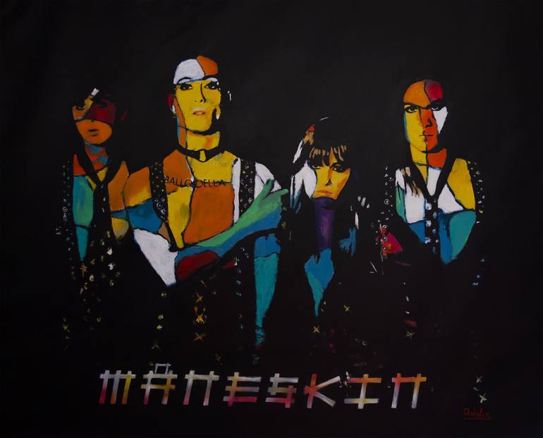 Maneskin Album Canvas Print