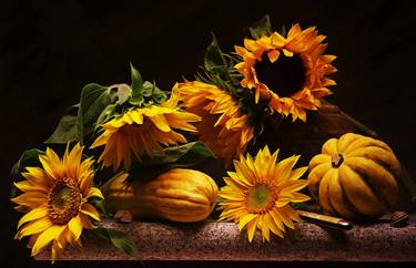 Still life with Sunflowers - Limited Edition 3 of 30 thumb