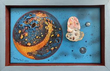Original Impressionism Outer Space Paintings by Stephen MacPhail