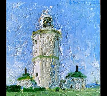 Original Impressionism Architecture Paintings by Stephen MacPhail