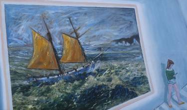 Original Impressionism Yacht Paintings by Stephen MacPhail