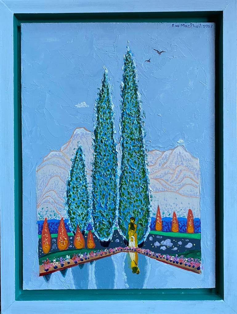 Original Figurative Love Painting by Stephen Macphail