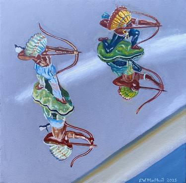 Original Contemporary People Painting by Stephen Macphail