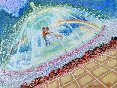 Original Contemporary Love Painting by Stephen Macphail