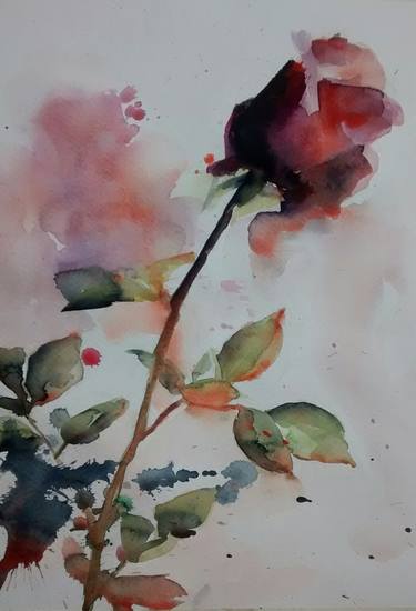 Print of Floral Paintings by Arrate Alonso