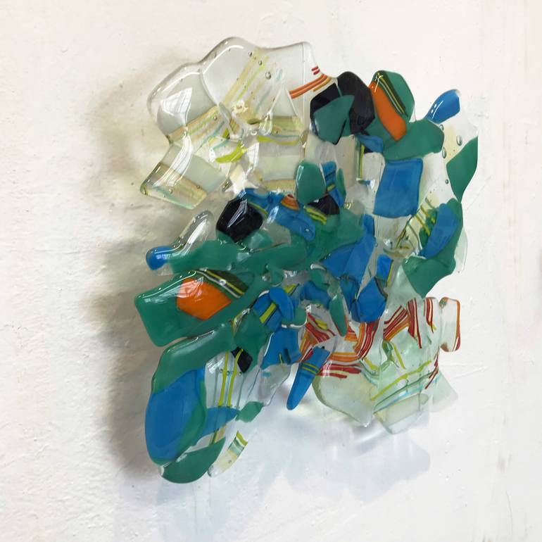 Original Abstract Expressionism Abstract Sculpture by Mark Lightfoot