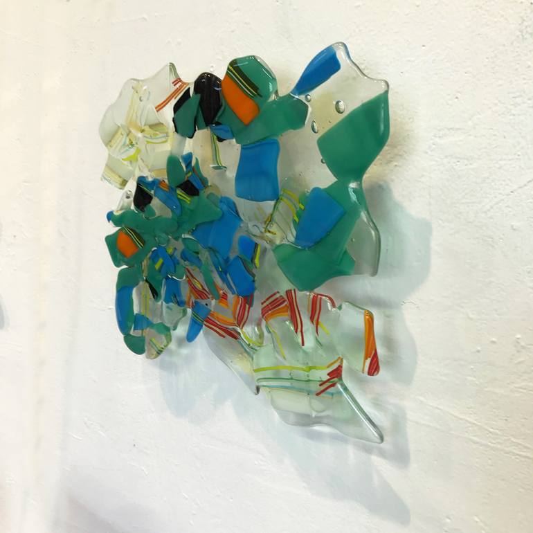 Original Abstract Expressionism Abstract Sculpture by Mark Lightfoot