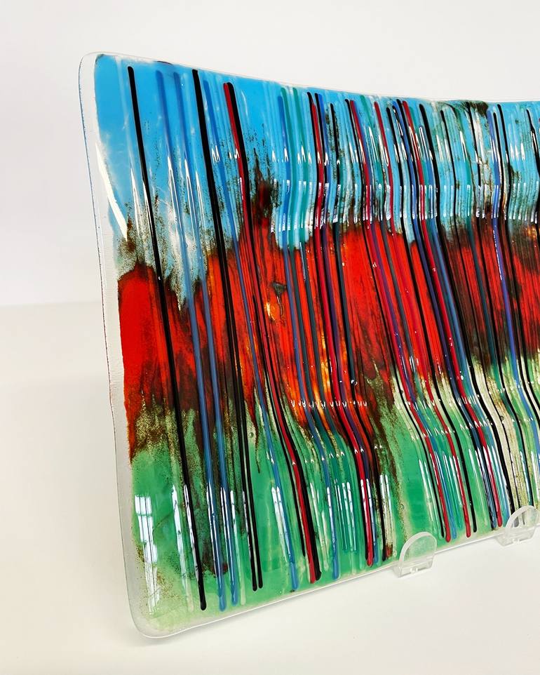 Original Abstract Expressionism Abstract Sculpture by Mark Lightfoot