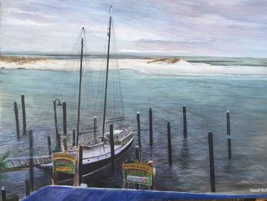 Print of Photorealism Sailboat Paintings by Robert Post