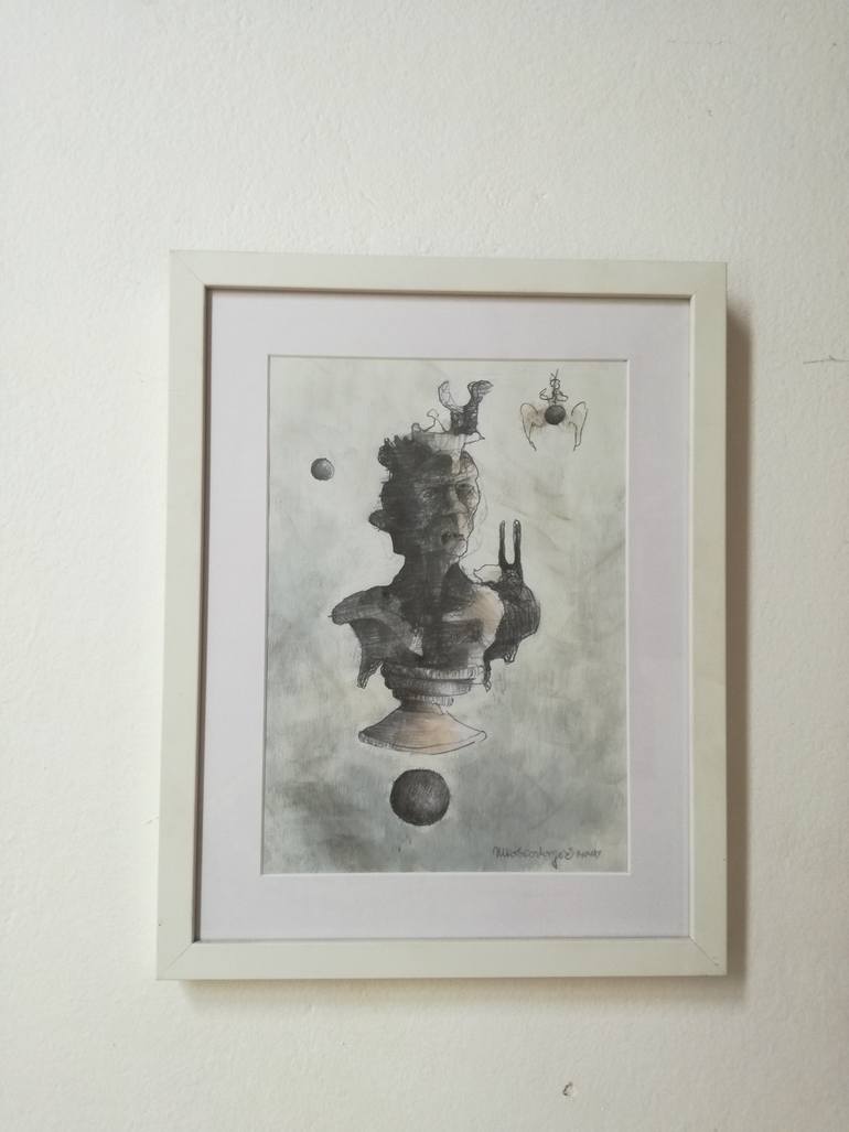Original Surrealism Other Drawing by Nikola Radonjic