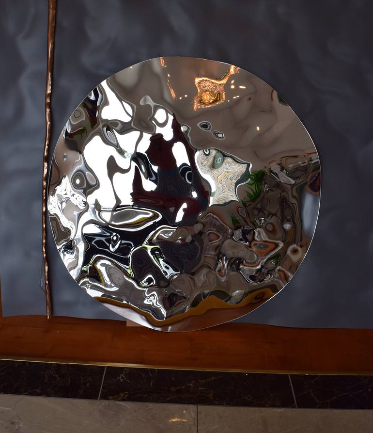 Original Art Deco Water Sculpture by Anna Sidi-Yacoub