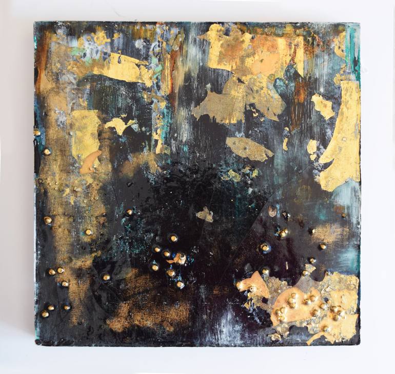 Original Abstract Expressionism Landscape Painting by Anna Sidi-Yacoub