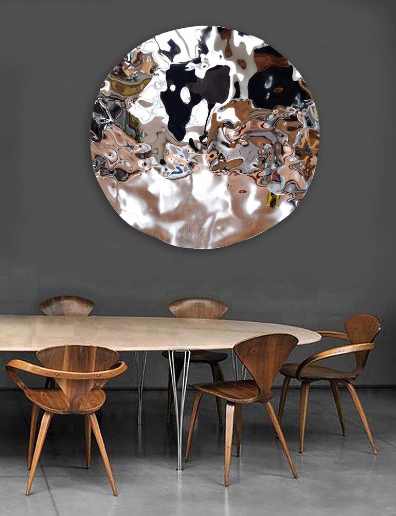 Original Abstract Beach Sculpture by Anna Sidi-Yacoub