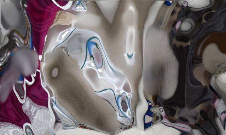 Original Abstract Beach Sculpture by Anna Sidi-Yacoub