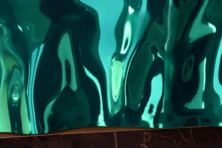 Original Art Deco Abstract Sculpture by Anna Sidi-Yacoub